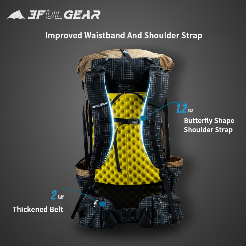3f ulギア-超軽量防水バックパック、スポーツバッグ、耐水 - Outdoor Sport Climbing Gear のレビューと価格